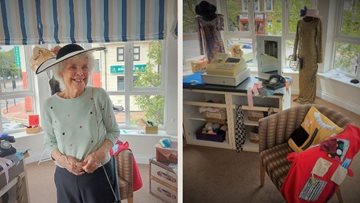 Gateshead care home celebrate opening of Haberdashery shop filled with local and vintage fashion